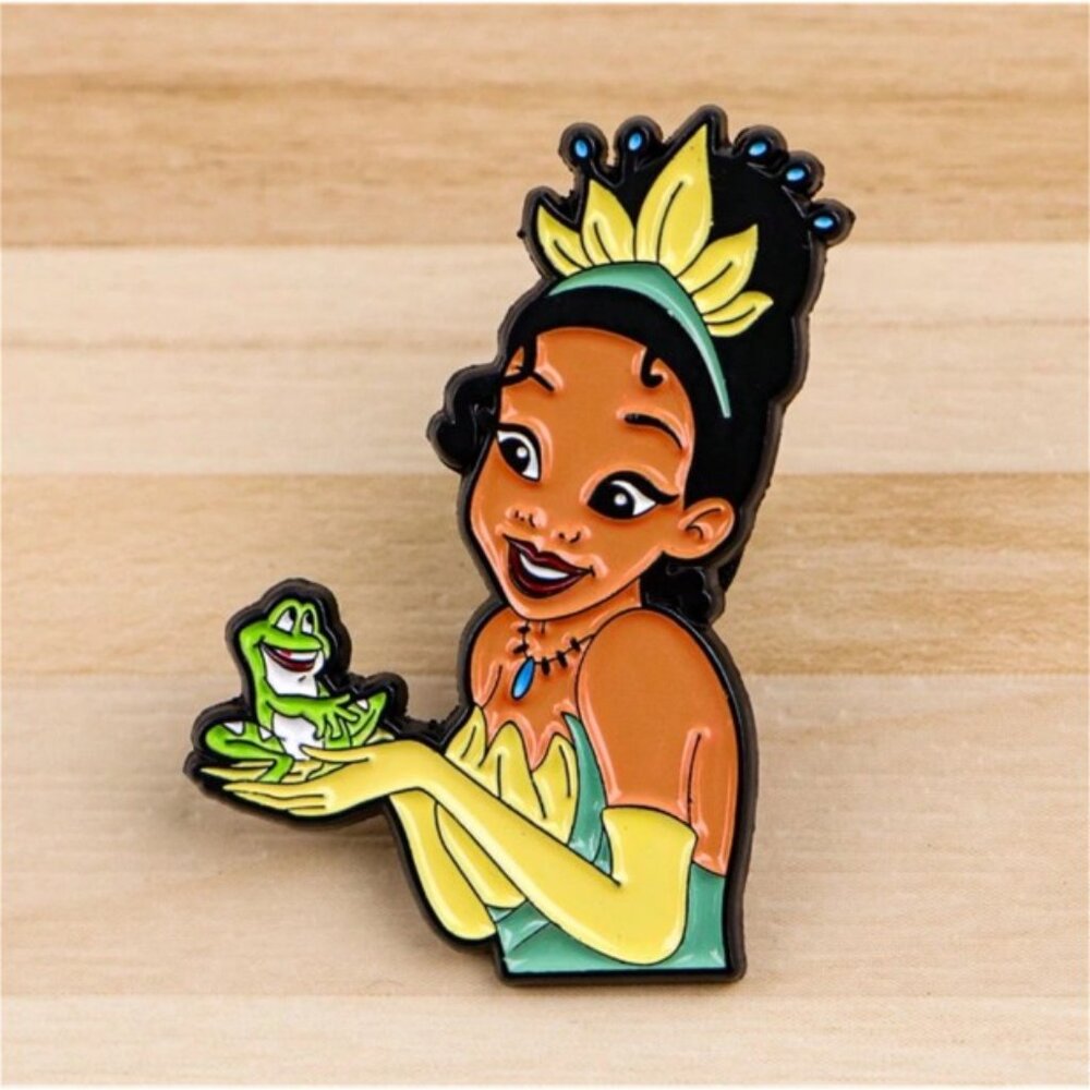 DISNEY Princess & The Frog “Tiana”‎ Enamel Trading Pin (BRAND-NEW & SO CUTE!)